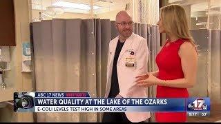 E. Coli Test Results High at Parts of the Lake of the Ozarks (Chris Sampson, MD)