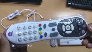 Videocon d2h 6666 RF  HD Set Top Box Unboxing