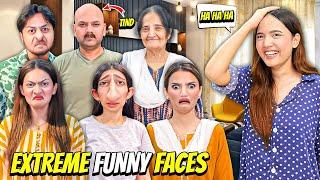 Extreme Funny Faces Challenge|Has Has Kai Bura Hal Hogia|Sistrology