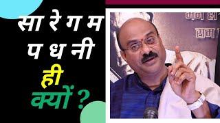 सा रे ग म प ध नी -ही क्यों ? |Why Sa Re Ga Ma Pa Dha Ni ? | Pt.Sanjay Patki | Swar Swami Official