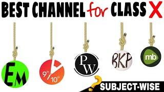 Best youtube channel for CLASS 10 | How to study in lockdown: "subjectwise choice" |