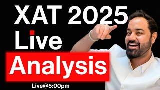 XAT 2025 First Cut Analysis | How Difficult Was XAT ? | Score Vs Percentile | XAT Colleges