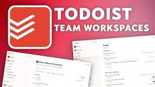 How to Manage Your Personal & Team Tasks with Todoist Team Workspaces