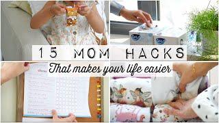 15 Hacks To Make Parents Life Easier - Tips And Tricks | SavoryAndSweetFood.com