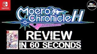 Moero Chronicle Hyper REVIEW Nintendo Switch in 60 Seconds - Moe Chronicle H STEAM PC Impressions