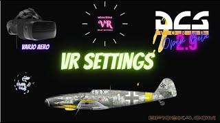 Optimized VR Settings for DCS Combat Flight Simulator | Varjo Aero.