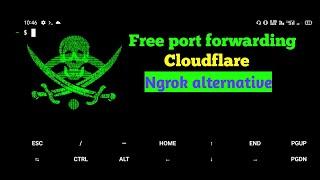 cloudflare port forwarding | ngrok alternative | Termux