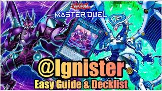 @IGNISTER - EASY GUIDE & DECKLIST - 1 CARD COMBO! [Yu-Gi-Oh! Master Duel]