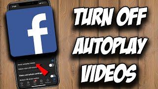 How to Turn off Autoplay Videos on Facebook  Turn off Autoplay