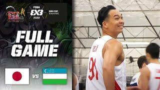 Japan v Uzbekistan | Men | Full Game | FIBA 3x3 Asia Cup 2022