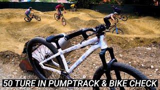 50 ture in Pumptrack & Bike check Specialized P3!