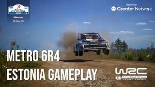 EA Sports WRC // Metro 6R4 // Estonia Rally - Külaaseme // EA Creator Network #ad