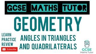 Angles in Triangles and Quadrilaterals | Grade 5 Crossover | GCSE Maths Tutor