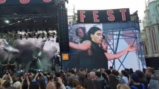 Sevdaliza - Human @ Bosco Fresh Fest in Moscow 25th June 2017