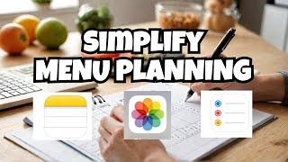 Discover the Ultimate Menu Planning Hacks!