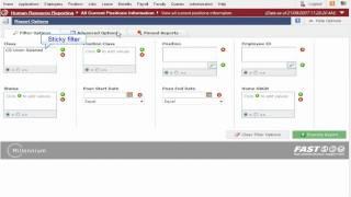 3.  Employee, Position, Job - FAST Human Resource Resporting v3.5