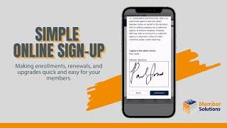 Simple Online Sign-Up: Making It Easy for Members to Enroll, Renew & Upgrade a Membership