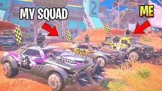 We Got ALL BOSS CARS In One Game In Fortnite