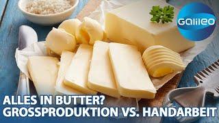 Butter aus der Fabrik vs. traditionell von der Alm: So aufwendig ist die Butter-Herstellung