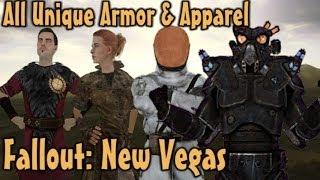 Fallout: New Vegas - All Unique Armor & Apparel Guide (Vanilla)