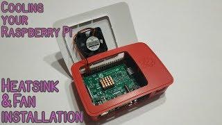 Raspberry Pi 3 Heatsink & Fan Installation