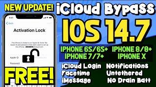 Windows Full Untethered iCloud Bypass iOS 14.7 Fixed Notifications, Fixed iCloud, Restart, No Drain