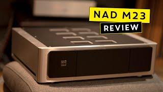 NAD M23 Stereo Power Amp Review - Absolutely Tasteless Sound....and that's brilliant!