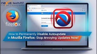 How to PERMANENTLY Disable AutoUpdate in Mozilla Firefox: Stop Annoying Updates NOW! #DisableUpdate