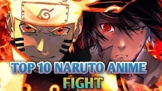 Top 10 naruto anime fight || @DaddyVyuk || #anime #aot #naruto #itachiuchiha #animefight
