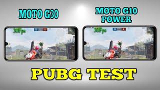 Moto G10 Power Vs Moto G30 Pubg Test