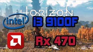 HORIZON ZERO DAWN | I3 9100F | RX 470 | 1920 x 1080 | MEDIUM SETTING | GAMEPLAY 2021