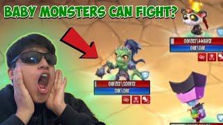 Fighting with Baby Monsters‼️ (Monster Legends)