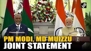 Maldives Prez Muizzu invites PM Modi to Maldives as India-Maldives issue joint statement