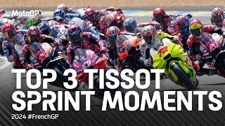 Top 3 Tissot Sprint Moments  | 2024 #FrenchGP