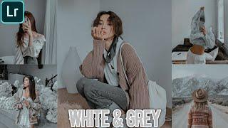 White Grey Preset Lightroom Mobile Free Dng Xmp - How To Edit White and Grey Tone in Lightroom