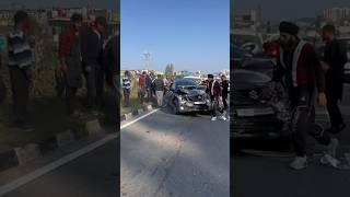 Brutal accident. Fortuner vs Baleno  #crash #rahulsharmamotovlogs