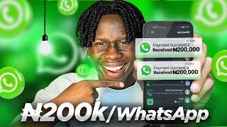 How To Earn 200k With WhatsApp New Feature | How to Make Money Online