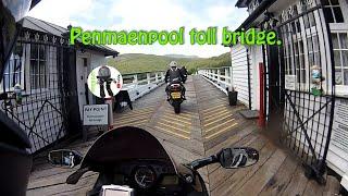 Penmaenpool toll bridge || Honda Blackbird