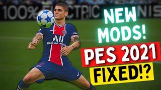 NEW Realism GAMEPLAY MODS for PES 2021! Better refs! Is the game Fixed?