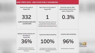 UMD Creates COVID-19 Dashboard To Track Testing