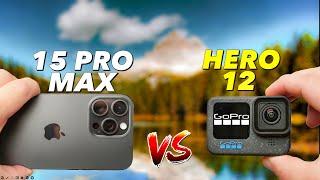 iPhone 15 Pro Max vs GoPro Hero 12 Camera Comparison
