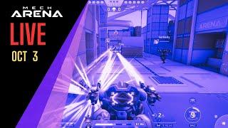 Live Mech Arena  | Oct 3  #PKGameAndApps #mecharena