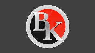 B K Professional Logo Design Pixellab | Logo Design Pixellab Tutorial 