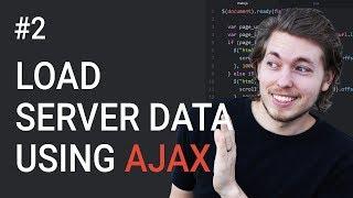 2: How to load in data from a server using AJAX - Learn AJAX programming