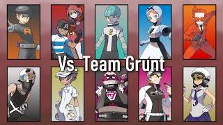 Pokémon Music - All Villainous Team Grunt Battle Themes from the Core Series