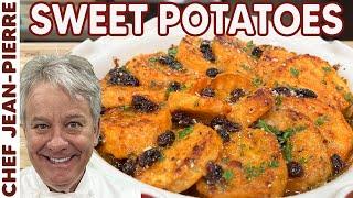 The Easiest Sweet Potato Side Dish EVER! Thanksgiving Recipe | Chef Jean-Pierre