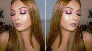 How to do a purple spotlight eye | Tutorial | Lauren Malone