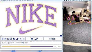 How to Digitize Nike Embroidery Logo - Inkscape Tutorial