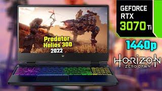 RTX 3070 Ti | Acer Predator Helios 300 (2022) | Horizon Zero Dawn | 1440p Benchmarks