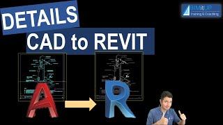 How to Convert Details from AutoCAD to Revit Tutorial